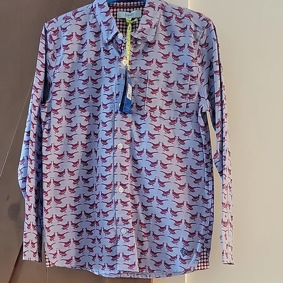 NWT Boys Ted Baker Pheasant Dress Shirt size 11yrs - Picture 2 of 5